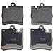 Wagner Brake ThermoQuiet MX876 Semi-Metallic Disc Brake Pad Set