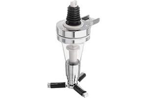 Liquor Bottle Dispenser,Rotating Whiskey Bottle Dispenser Cocktail Tap - Easy to Assemble and Assemble Waiter Supplies for Co