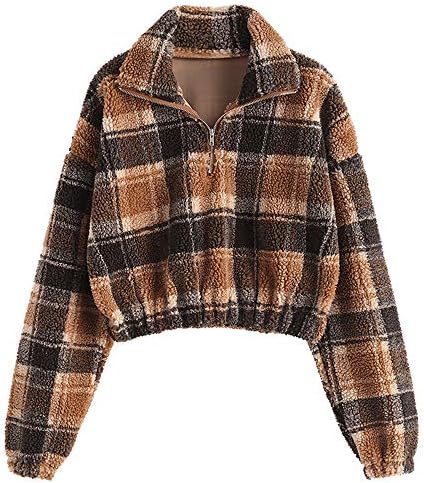 faux sherpa pullover