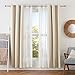 Amazon Basics 1-inch Double Curtain Rod for Windows with Square Finials, Adjustable, 72