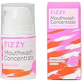 Fizzy Mouthwash Concentrate | Remineralizing Enamel Repair, Nano Hydroxyapatite | 20X Concentrated Travel Size | No Fluoride, Alcohol, Dye | Xylitol, Dry Mouth | Non-Mint | Kids & Adults | Watermelon