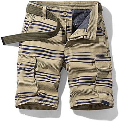 WSSBK Summer Mens Loose Multi-pocket 