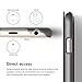 iPhone 6S Case, elago [Leather Flip][Brown/Metallic Dark Grey] - [Card Slot][Screen Protection][Premium Hybrid Construction] - for iPhone 6/6S