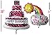 Birthday Party Balloons Decoration Set | Happy Birthday Balloon Aluminum Foil Banner Pump Star Stripe Glue Sticker and Supplies | Pink Set Monkey Cloud Children Birthday Cake Kid Decor