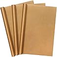 3 Pack PTFE Teflon Sheet for Heat Press Transfer Sheet 16" x 12" Non Stick Heat Transfer Paper Washable Reusable Heat Resistant Baking Sheets Craft Mat (Brown)