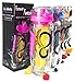 Live Infinitely Infuser Water Bottle with Recipe Ebook (Pink, 32 oz)