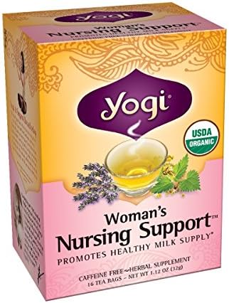 Yogi Woman's Nursing Support Tea, 16 Tea Bags (Pack of 6)
