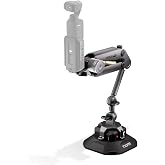 Tilta Hydra Alien Mini 4.5" Electronic Suction Cup Kit - Titanium Gray | Auto-Pump 4.5" Suction Mount with Damped Arm for Pocket 3/4 &amp; Phones