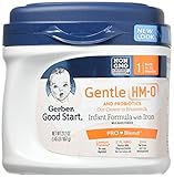 Gerber Good Start Gentle (HMO) Non-GMO Powder Infant Formula Stage 1, 23.2 Ounces (Pack of 6) One Month Supply
