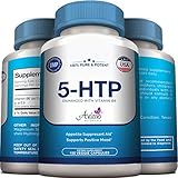 Premium 5-HTP Supplement 100mg - Supports Weight Loss by Appetite Suppression, Aids in Positive Mood, Sleep, Stress, Relaxation by Aviano Botanicals
