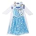 Disney Frozen Elsa Musical Light Up Little Girls Dress, Size 7-8