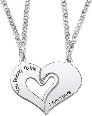 custom boyfriend girlfriend necklaces