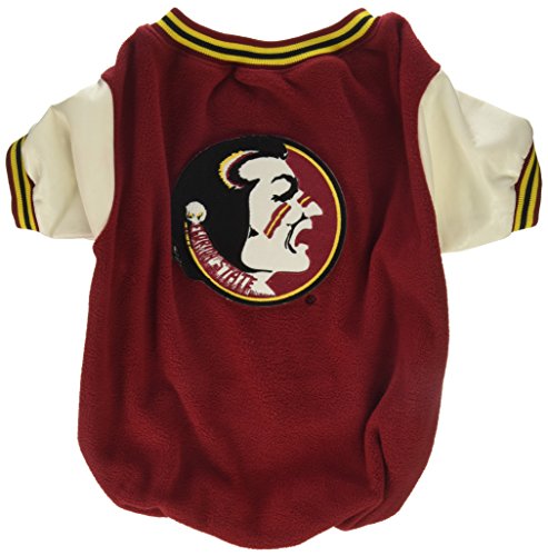 Sporty K9 Florida State Varsity Dog Jacket, Medium