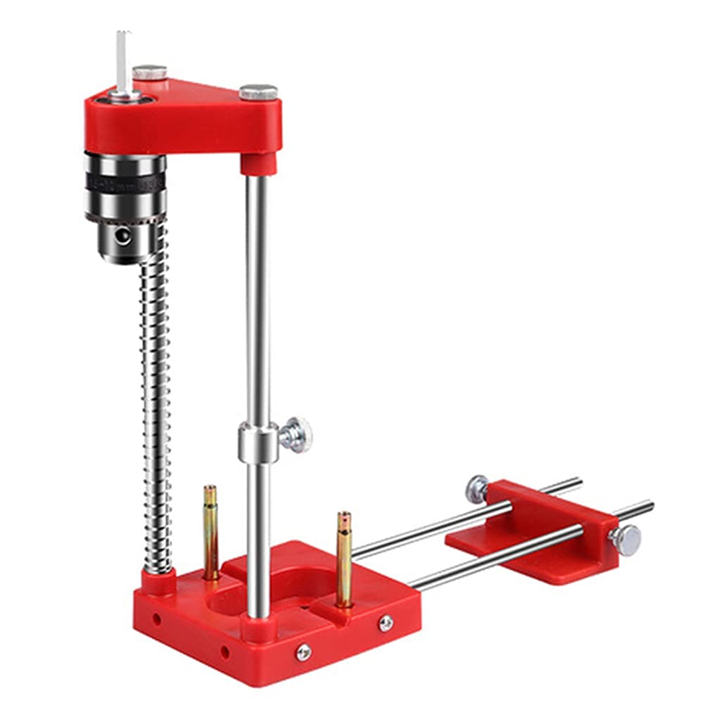 Roexboz Hole Punch Locator, Drill Guide Positioning Tool Adjustable for Woodworking Portable Drill Finder Woodpecker Precision Positioner
