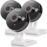 Funlux Wireless Two-Way Audio Camera &amp; 6-Month Cloud Storage - All Inclusive Bundle - Smart HD Outdoor WiFi IP Cameras with Night Vision