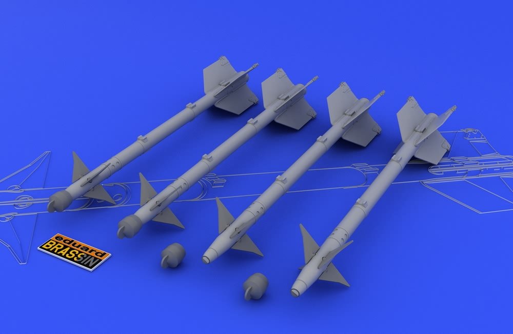 Eduard Brassin 1: 48 -Aim-9M/L Sidewinder Missile