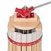 Best Choice Products 6L (1.6 Gal) Fruit Wine Press Cider Grape Crusher Wood Basket Juice Maker Kitchen