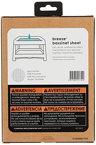Pack And Play Mattress 4moms Breeze Bassinet Sheets, For Baby