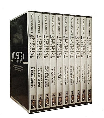 Brendon Burchard Experts Academy - 10 DVD Bonus Speakers Set