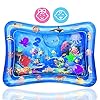 Wendergo Tummy Time Mat Inflatable Water Mat Baby Playmat Sensory Toy Early Development Activity Pad for Infants…
