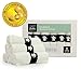 Premium Organic Bamboo Baby Washcloths - 100% Natural Free Baby Towel, Perfect Baby Shower Gift, Ultra Soft Baby Bib for Boys & Girls - Hypoallergenic, No Chemicals, Large Size 10x10 - Set of 6