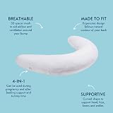 PurFlo Breathe Pregnancy Pillow Luxe Fully Breathable Maternity Cushion view 2