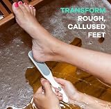 Dermasuri Foot Scrub Spray & Deluxe Sole File - Callus Remover, Exfoliating Feet view 6