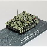 Altaya Tank Panzer III Pz.Kpfw. Ausf. L 1/72 Tortolowo 1942 Diecast