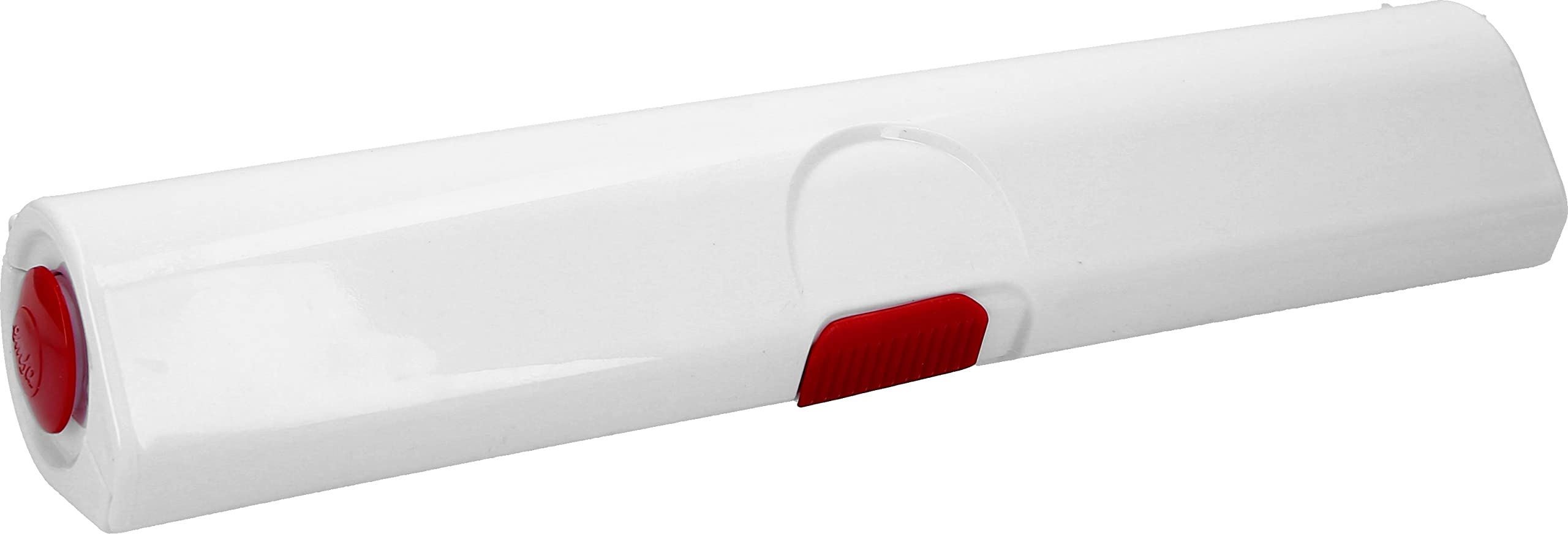 Emsa 508020 Click & Cut dispenser for foil or plastic wrap, length 33 cm, red/white