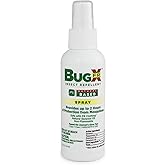 CoreTex Bug X FR DEET-Free Insect Repellent Spray - 4oz Bottle of Natural Geranium Oil to Protect Against Mosquitoes, Flies &