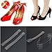 uhoMEY Clear Transparent Invisible High Heel Shoe Straps For Holding Loose shoes (2)