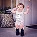 Toddler Summer Letter Printing Romper Bodysuit Love Vest T-shirt (Age:1-2Y, white )