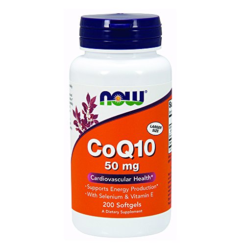 NOW CoQ10 50 mg,200 Softgels