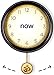 Now Clock - Mindfulness, Zen, Buddhist Decor for Your Home, Office, Yoga or Meditation Room - Unique Gift That Helps You to Be Present & Relax into The Power of Now - (Om Pendulum)