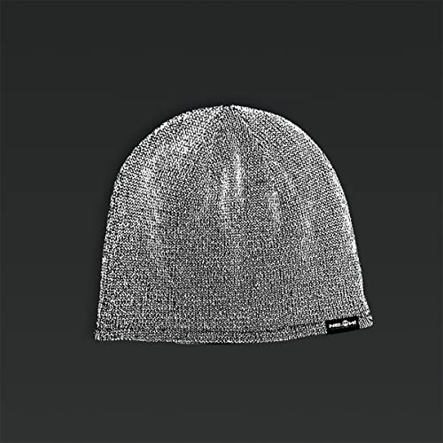 NE.ON! Cappellino Reflective, Cappello Invernale con Tessuto Catarifrangente, Berretto Unisex con Logo Ricamato, Taglia Unica