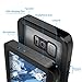Samsung Galaxy S8 Waterproof Case, UBeesize Transparent-back ShockProof Protective Case with Dirtproof Snowproof Full Body Cover for Galaxy S8 (5.8 inches)