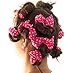 Epic Wave Hair Rollers No Heat Natural Hair Curlers - Soft Rollers Heatless Curlers Night Rollers - 30 Pack Hair Rollers Plus 2 Bonus Curly Hair Styling Tools To Help Curls For Long Hair