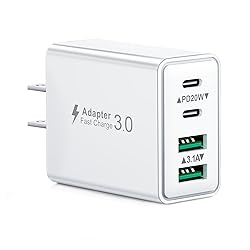 USB C Charger Block Fast Charging, 40W 4-Port USB C