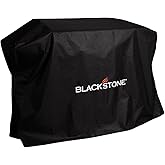 Blackstone 5483 Griddle Cover Fits 28 inches Griddle Cooking Station with Hood Water Resistant, Weather Resistant, Heavy Duty 600D Polyester Flat Top Gas Grill Cover with Cinch Straps 28" Black