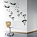 Coavas® Decorative Stickers Army Troops Wall Decals Parachute Soldiers Military Sticker Teens Wall Decals