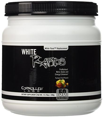 Controlled Labs White Rapids Powder, Furious Fruit Punch, 13.76 Ounce by Controlled Labs