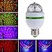 Windspeed Rotating LED Strobe Bulb Multi Changing Color Crystal Stage Light E27 Base
