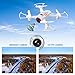 SYMA X22W Mini Drone with Camera Live Video FPV Pocket Drone for Kids and Beginners, RC Quadcopter with App Control, Altitude Hold, 3D Flips, Headless and Mode Extra Batteries, White