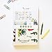 DECOWALL DW-1308 Alphabet ABC and Animals Kids Wall Stickers Wall Decals Peel and Stick Removable Wall Stickers for Kids Nursery Bedroom Living Room (Medium) d?cor