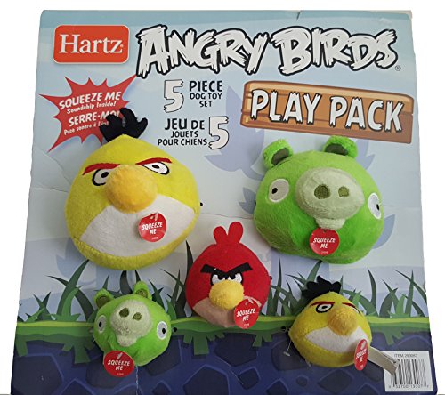 Angry Birds Play Pack5 Piece Toy Setsqueeze Me Soundchip
