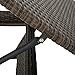 Christopher Knight Home Thira Outdoor Wicker Chaise Lounges with Aluminum Frame, 2-Pcs Set, Mix Mocha