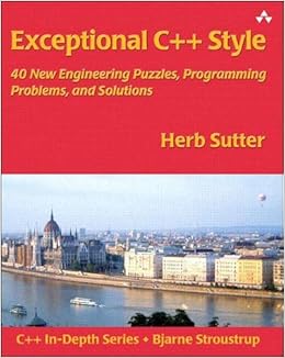 Amazon.com: Exceptional C++ Style: 40 New Engineering Puzzles ...