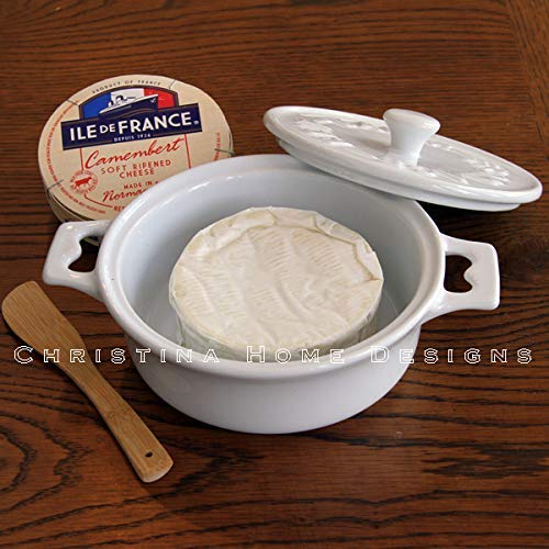 Christina Home Designs Brie Baking DishStoneware Enamel Casserole Dish