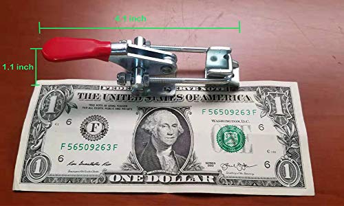 image for Accessbuy 4PCS Toggle Clamp Steel latch 360 lbs Toggle Clamp Latch Ver