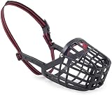 Ancol Plastic Muzzle Size 7 28x9.5cm Clear Basket Style view 2